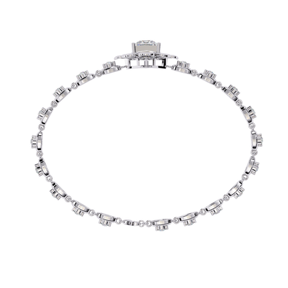 Graceful Spark Diamond Bracelet