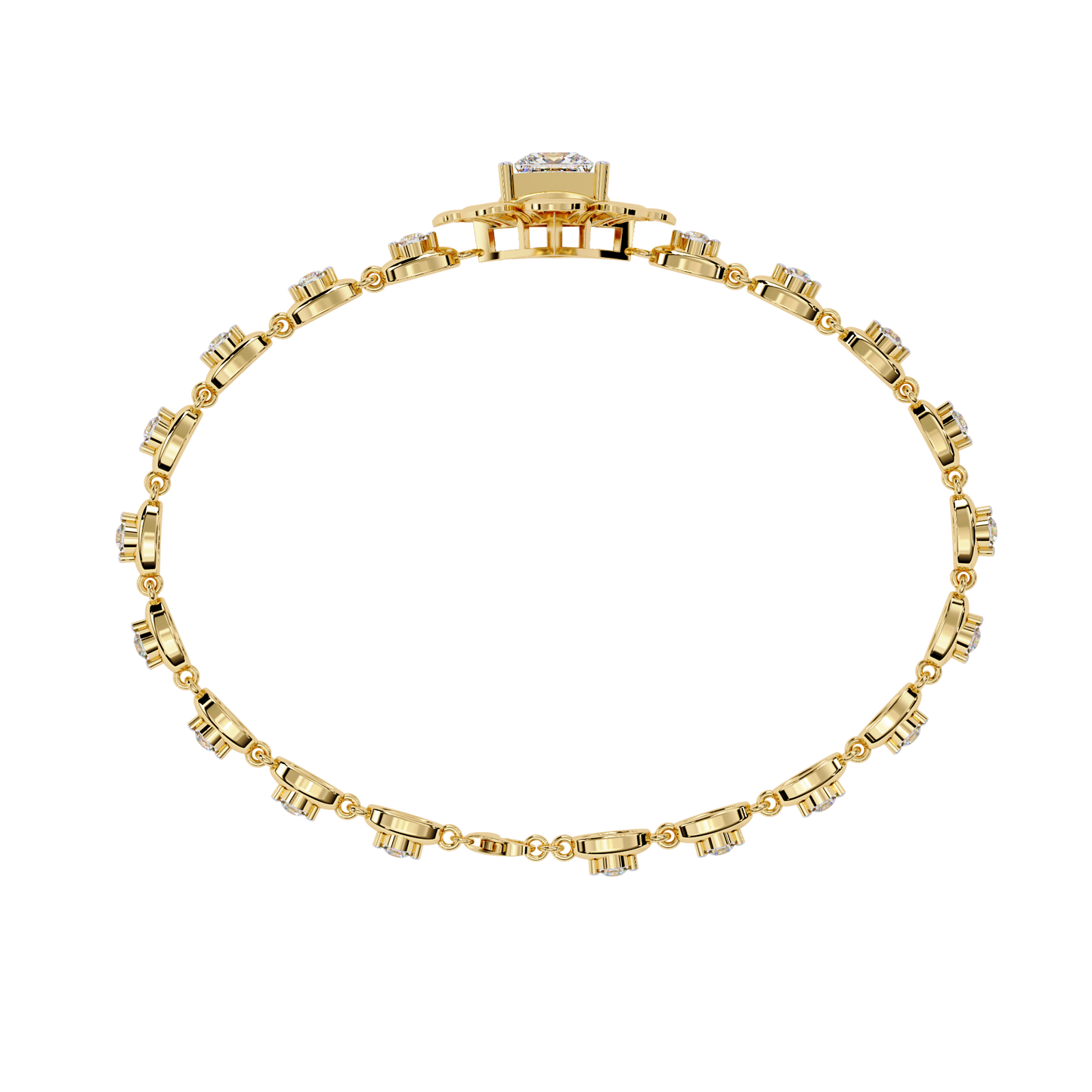 Graceful Spark Diamond Bracelet