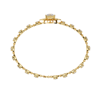 Graceful Spark Diamond Bracelet
