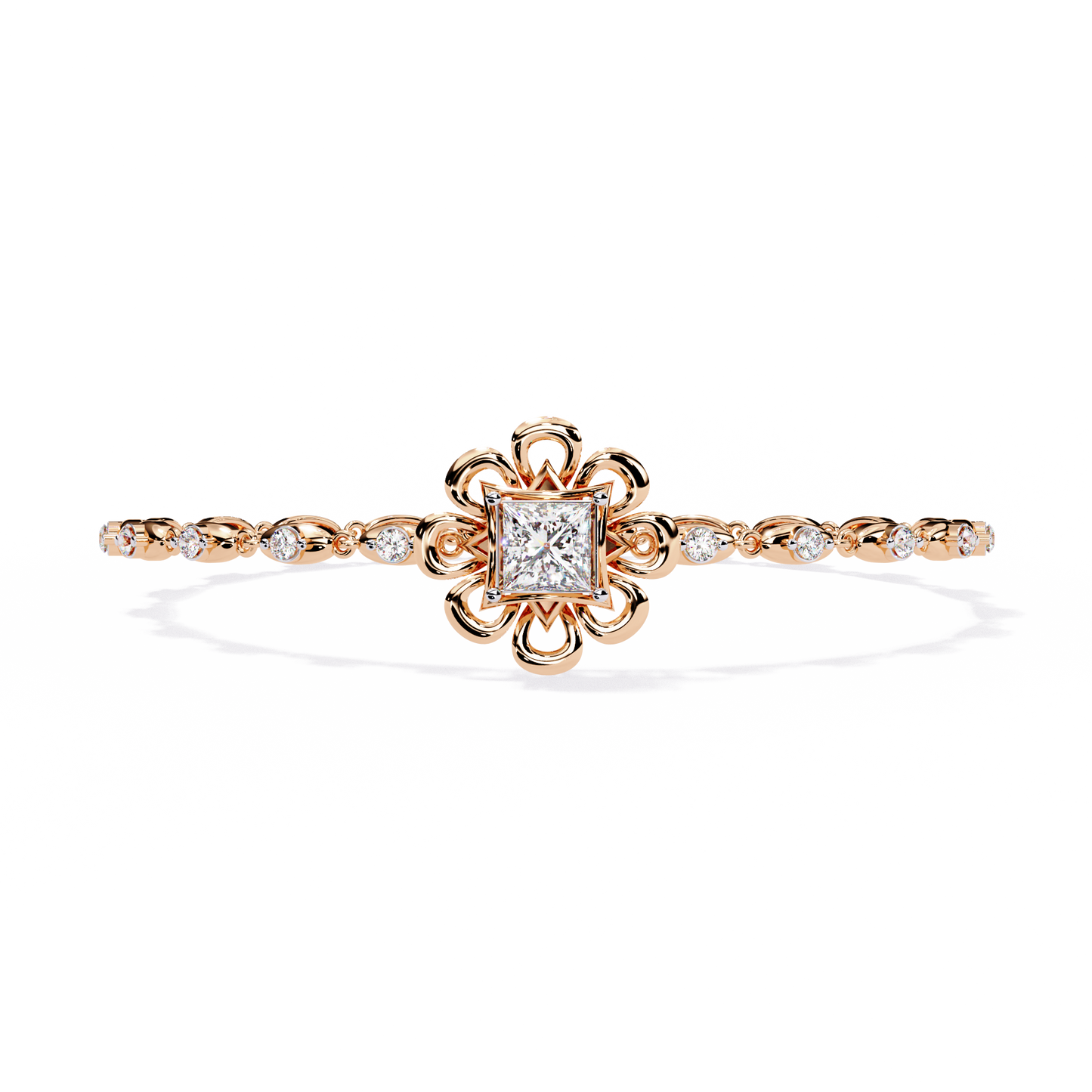 Graceful Spark Diamond Bracelet