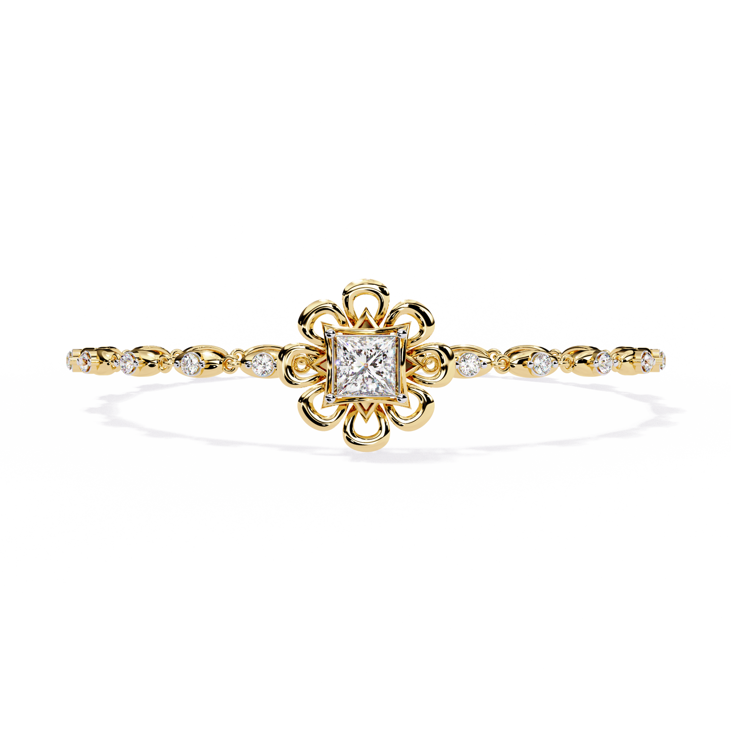 Graceful Spark Diamond Bracelet