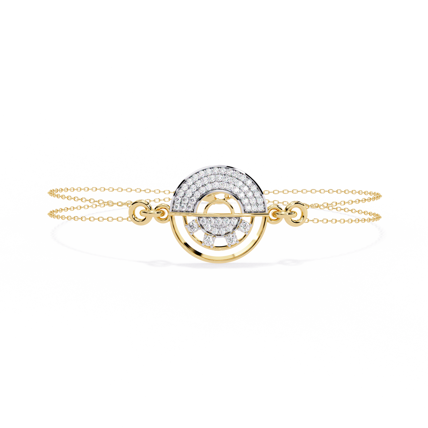 Magnolia Glow Diamond Bracelet