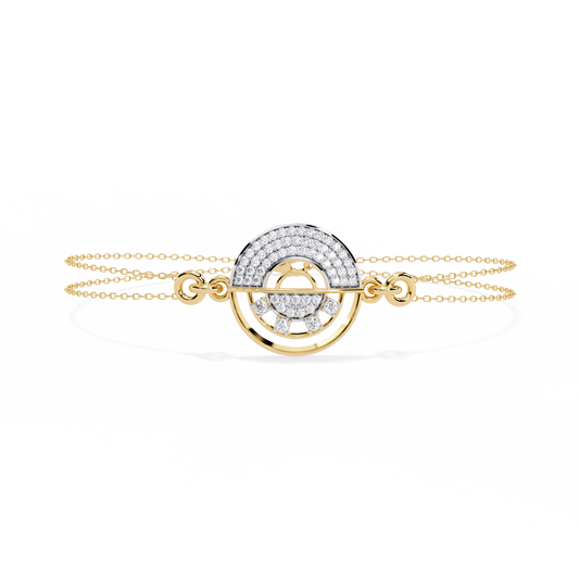 Magnolia Glow Diamond Bracelet