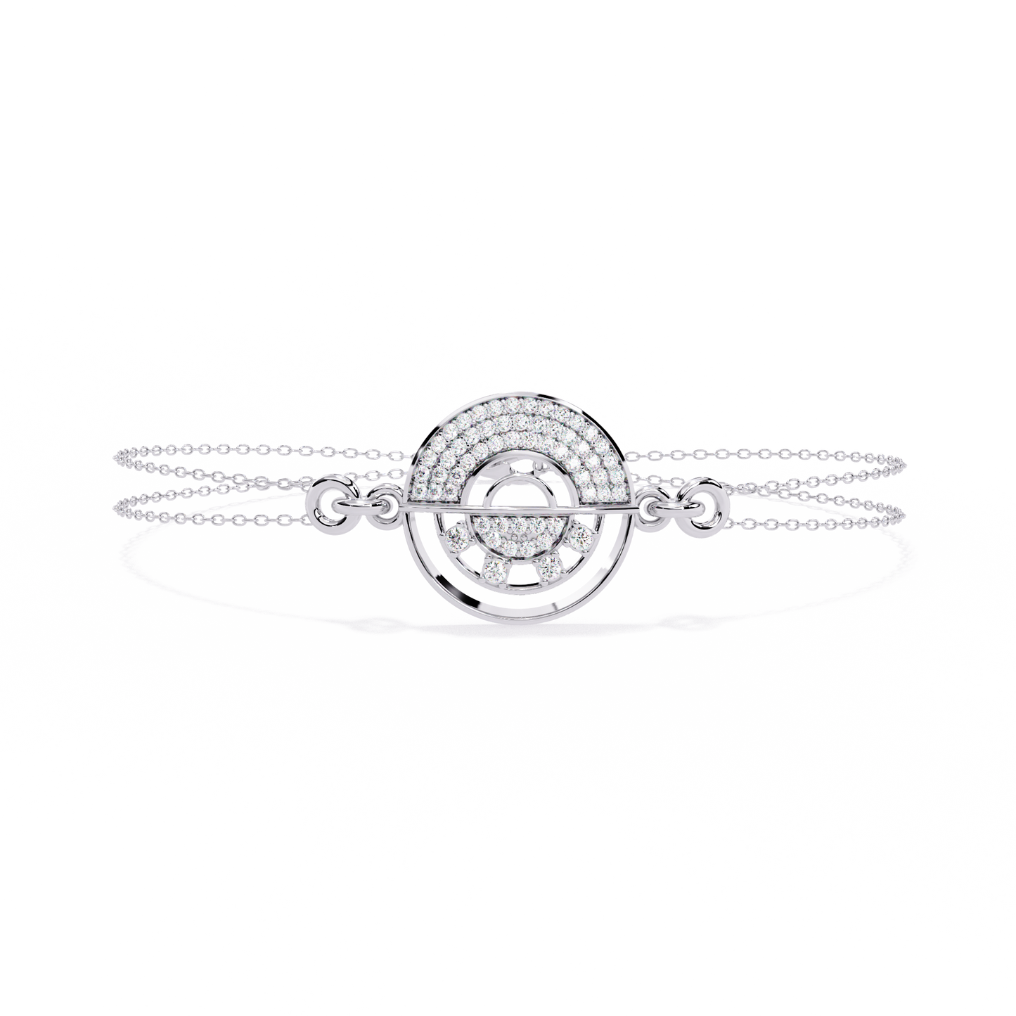 Magnolia Glow Diamond Bracelet