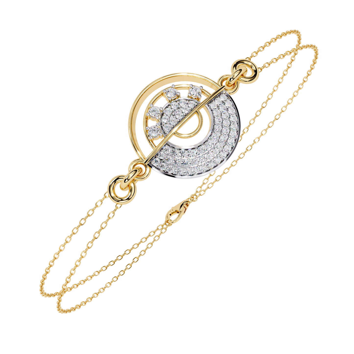 Magnolia Glow Diamond Bracelet