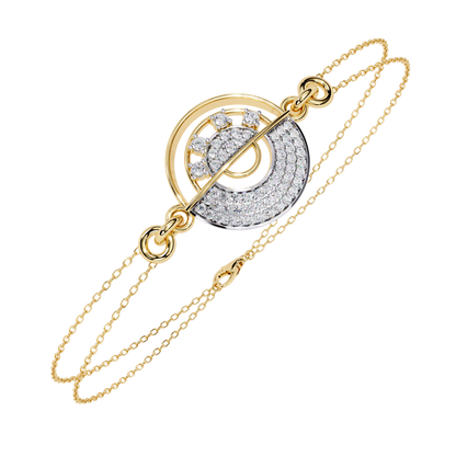Magnolia Glow Diamond Bracelet