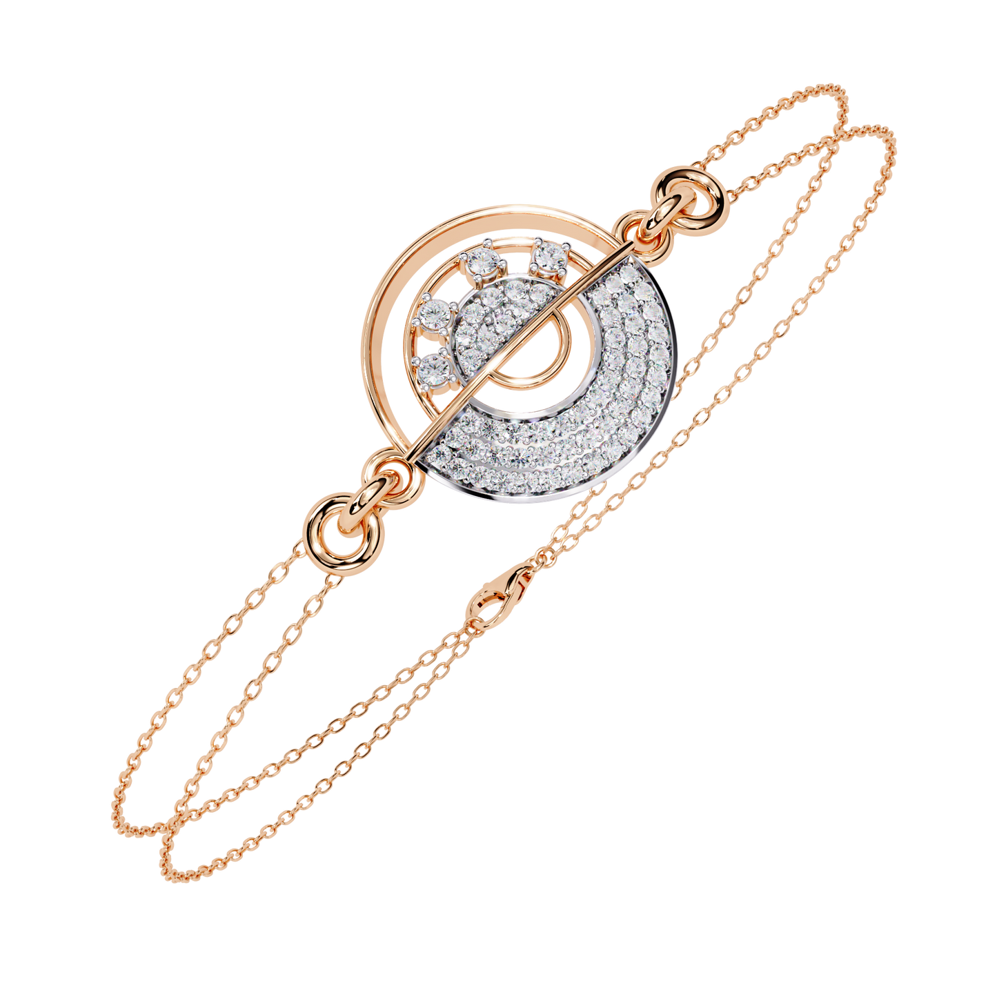 Magnolia Glow Diamond Bracelet