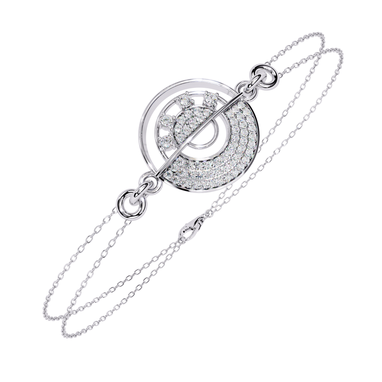 Magnolia Glow Diamond Bracelet