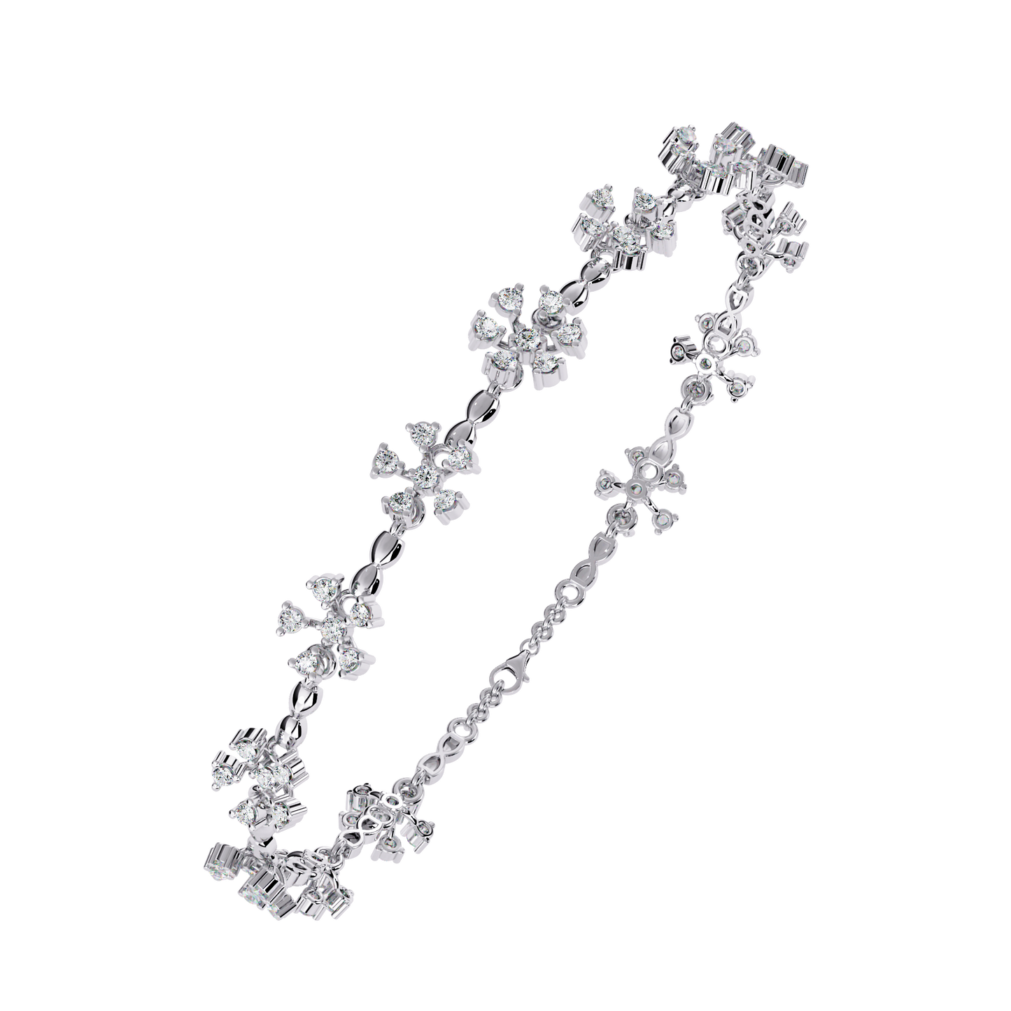 Wildflower Shine Diamond Bracelet