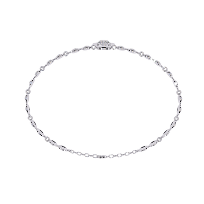 Golden Whisper Diamond Bracelet