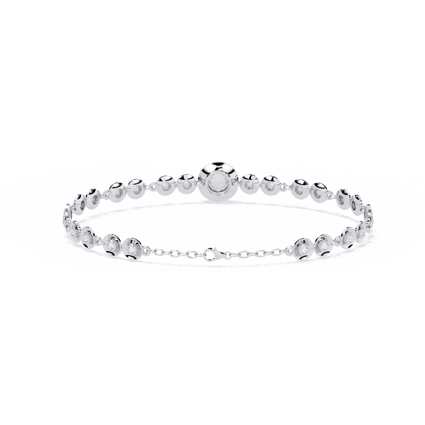 Golden Whisper Diamond Bracelet