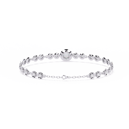 Golden Whisper Diamond Bracelet