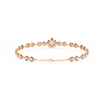 Golden Whisper Diamond Bracelet