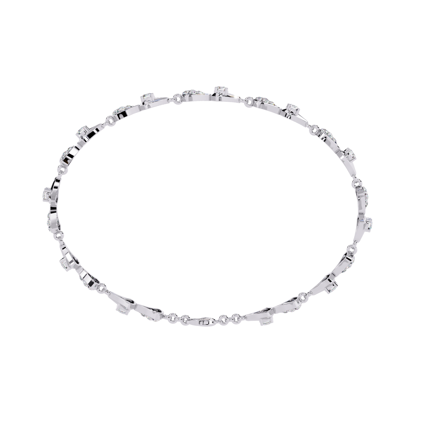 Twilight Links Diamond Bracelet