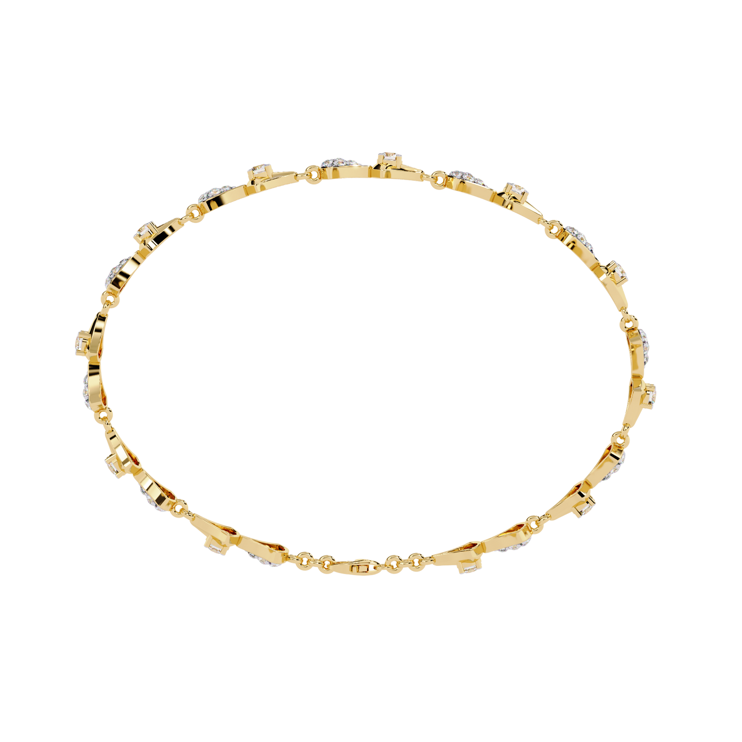 Twilight Links Diamond Bracelet