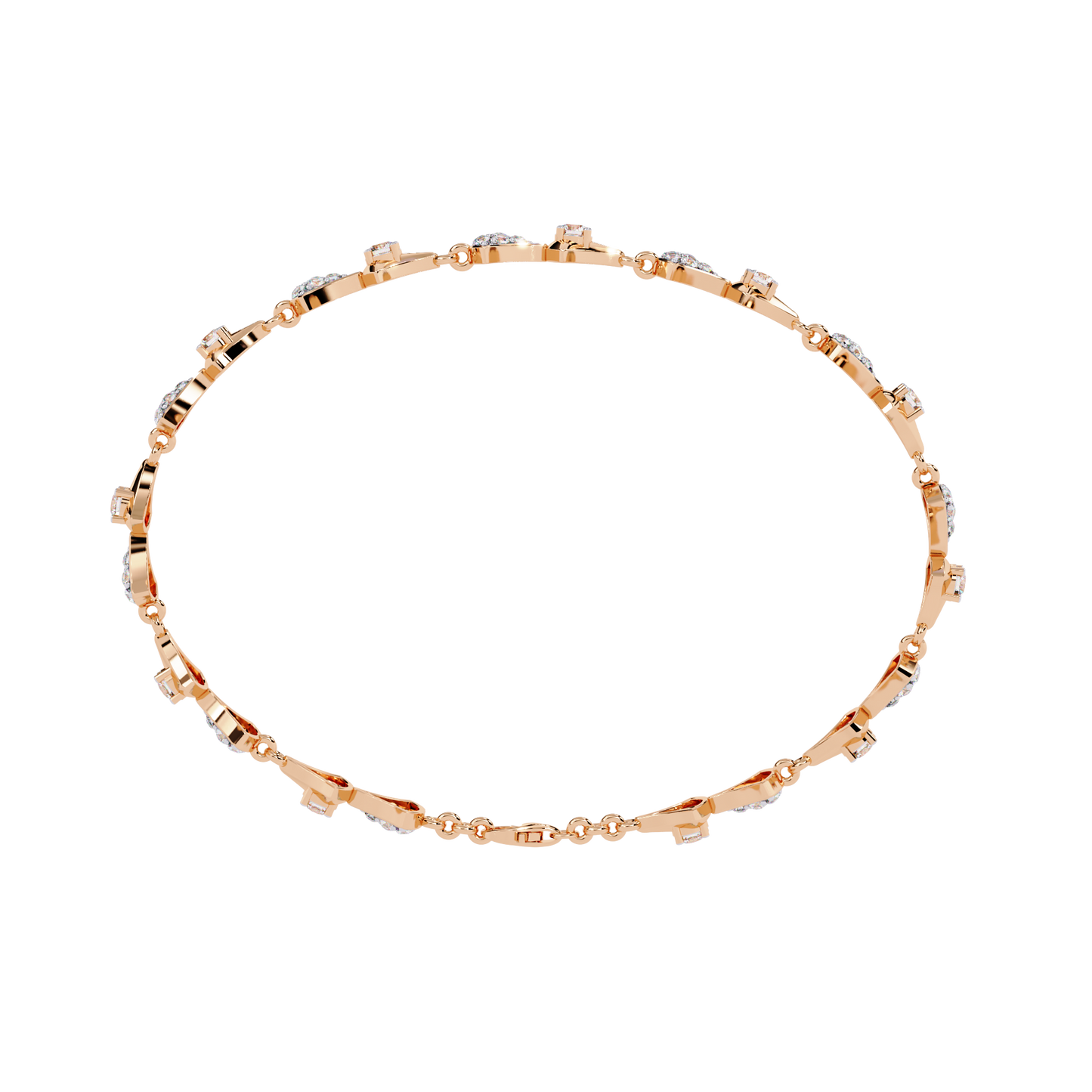 Twilight Links Diamond Bracelet