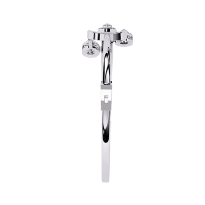 Daisy Gleam Diamond Bangle