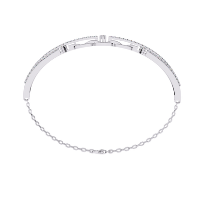 Luminous Loops Diamond Bracelet
