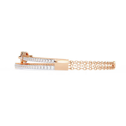Luminous Loops Diamond Bracelet