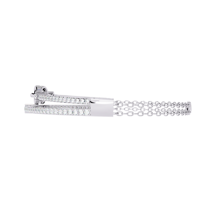 Luminous Loops Diamond Bracelet