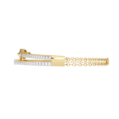 Luminous Loops Diamond Bracelet