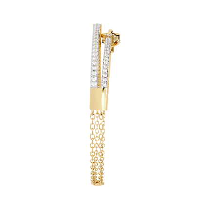Luminous Loops Diamond Bracelet