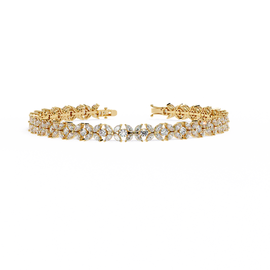 Flora Di Luce Diamond Bracelet