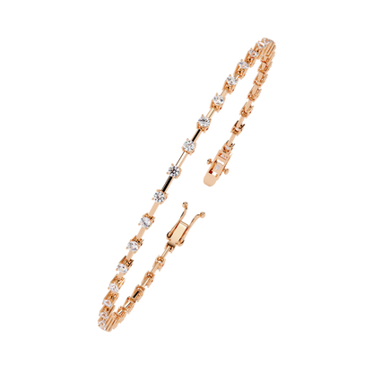 Starlit Veil Diamond Bracelet