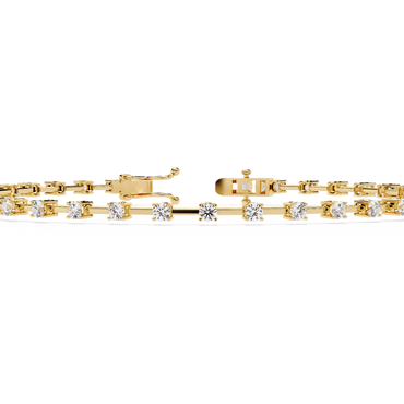 Starlit Veil Diamond Bracelet