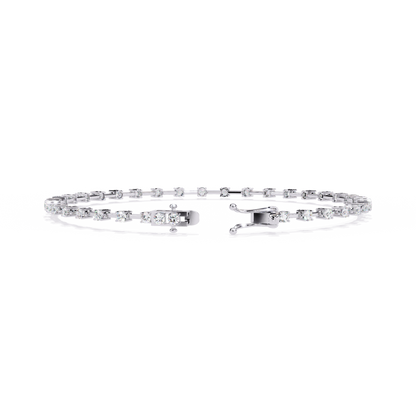 Starlit Veil Diamond Bracelet