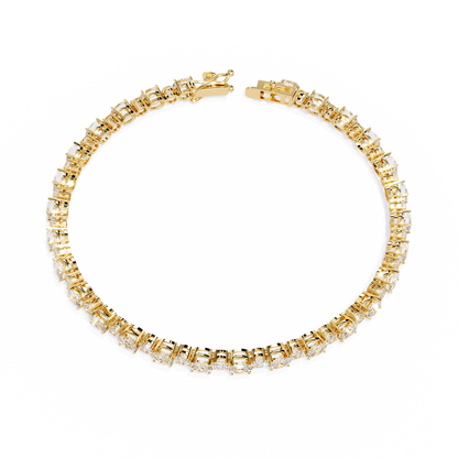 Petal Glow Diamond Bracelet