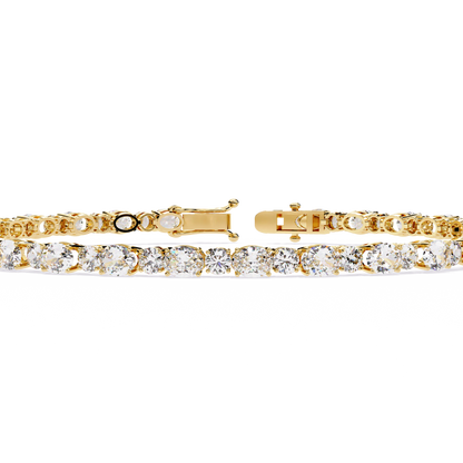 Petal Glow Diamond Bracelet