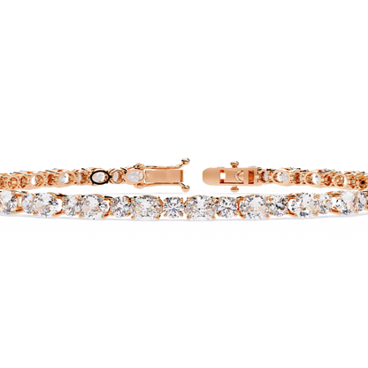 Petal Glow Diamond Bracelet