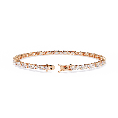 Petal Glow Diamond Bracelet
