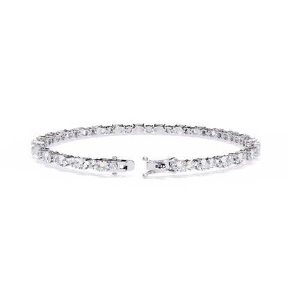 Petal Glow Diamond Bracelet