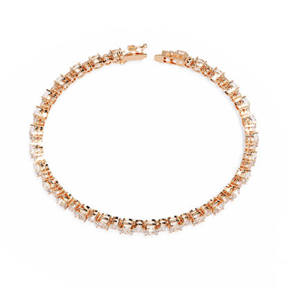 Petal Glow Diamond Bracelet