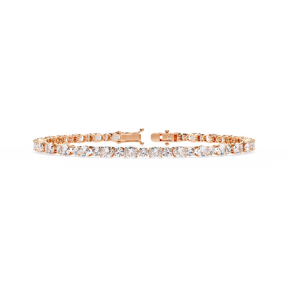 Petal Glow Diamond Bracelet