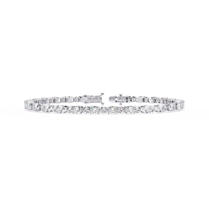 Petal Glow Diamond Bracelet