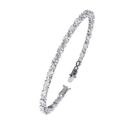 Petal Glow Diamond Bracelet