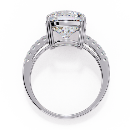 Orabella Supreme Cushion Solitaire Ring