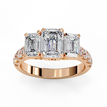Ismera Beloved Emerald Solitaire Ring