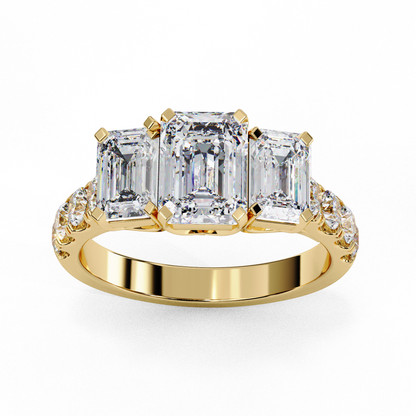 Ismera Beloved Emerald Solitaire Ring