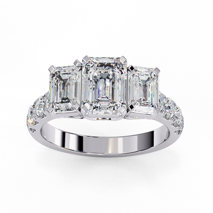 Ismera Beloved Emerald Solitaire Ring