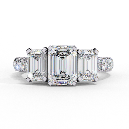 Ismera Beloved Emerald Solitaire Ring