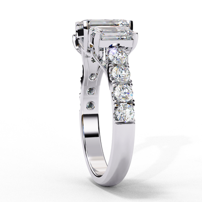 Ismera Beloved Emerald Solitaire Ring