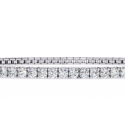 BareBrilliance Line Tennis Bracelet