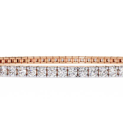 BareBrilliance Line Tennis Bracelet