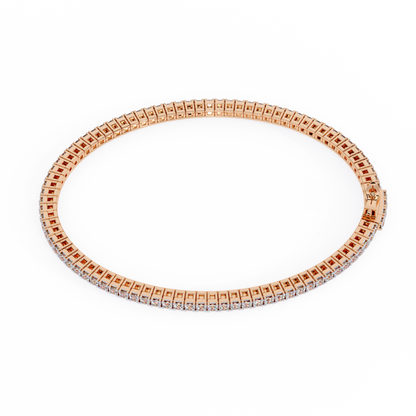 BareBrilliance Line Tennis Bracelet