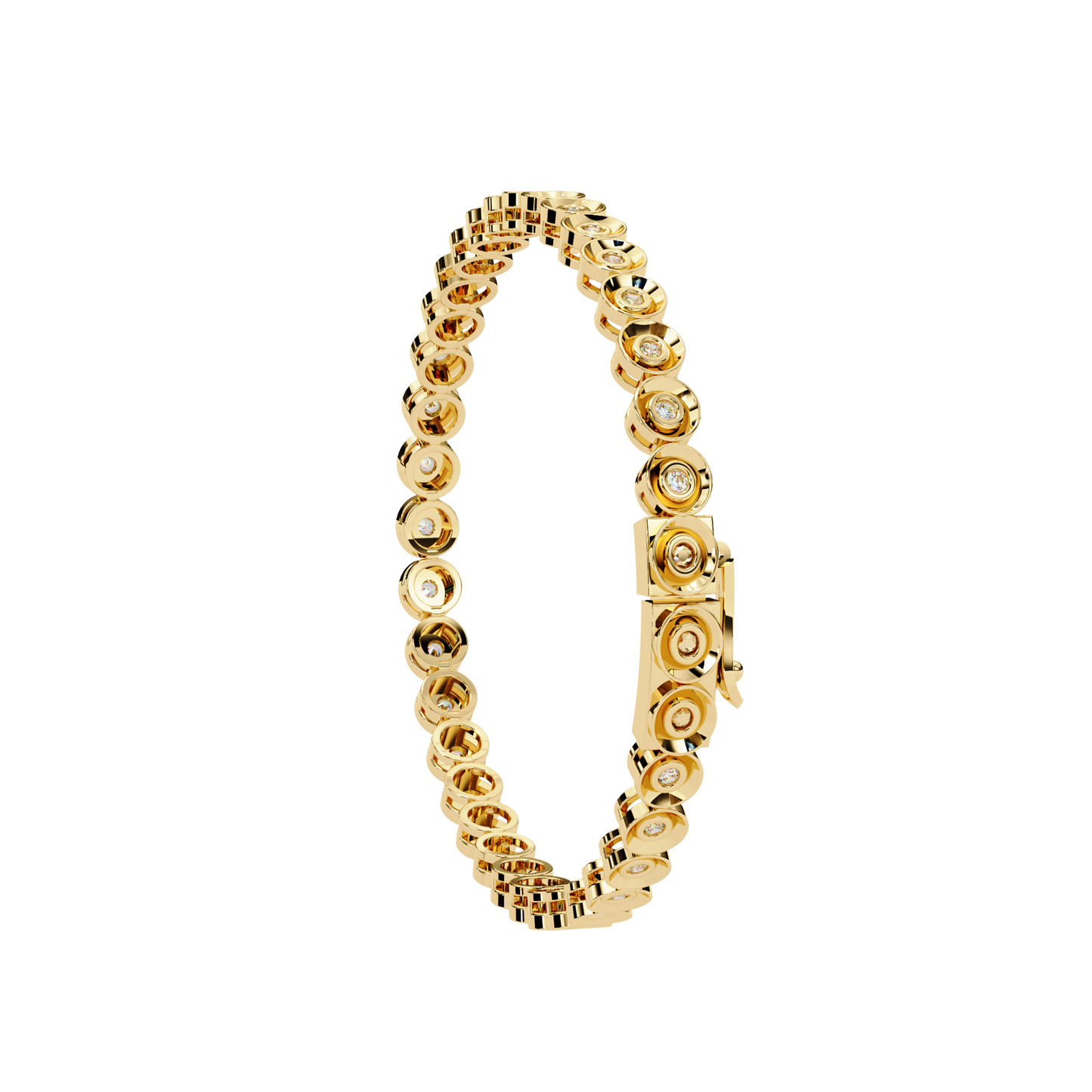 NovaStrip Diamond Line Tennis Bracelet
