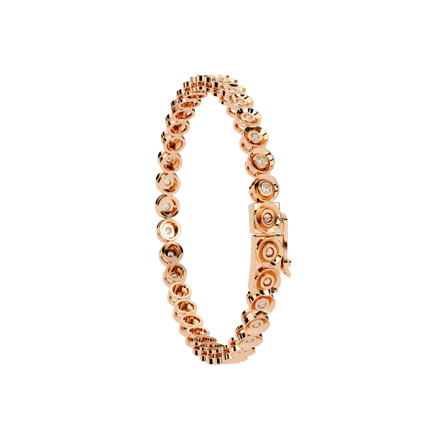 NovaStrip Diamond Line Tennis Bracelet